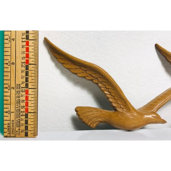 Homco Mid Century Modern Birds Wall Decor Seagulls Pair Vintage MCM USA - Picture 7 of 9
